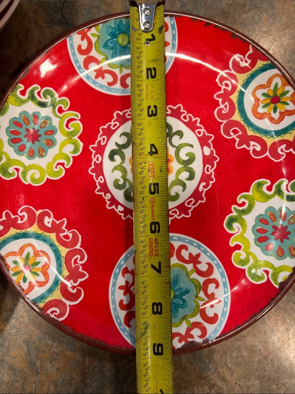 Laurie Gates vibrant red